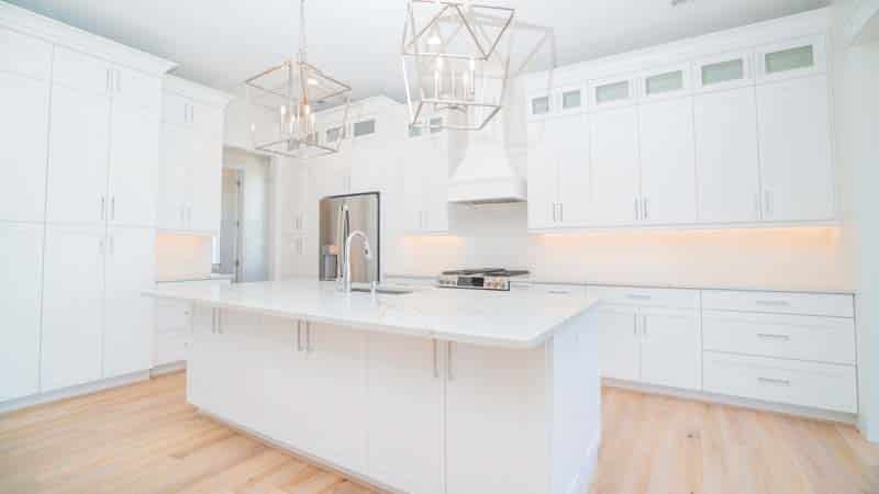 custom home kitchen